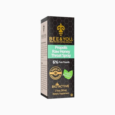 Bee amp You Propolis Raw Honey Throat Spray