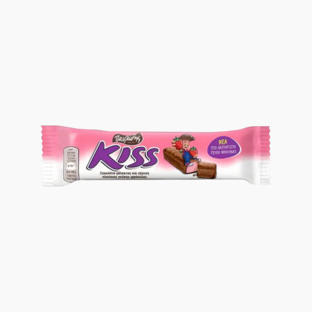 Kiss Strawberry Filled Chocolate Bar