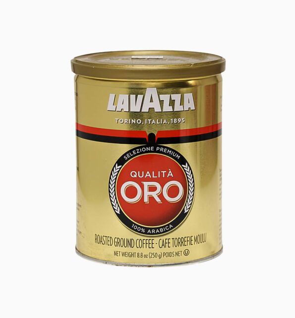 Lavazza Qualita Oro Ground Coffee Can