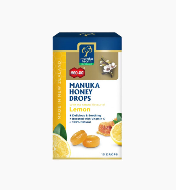 Manuka Health Honey Lozenges Lemon