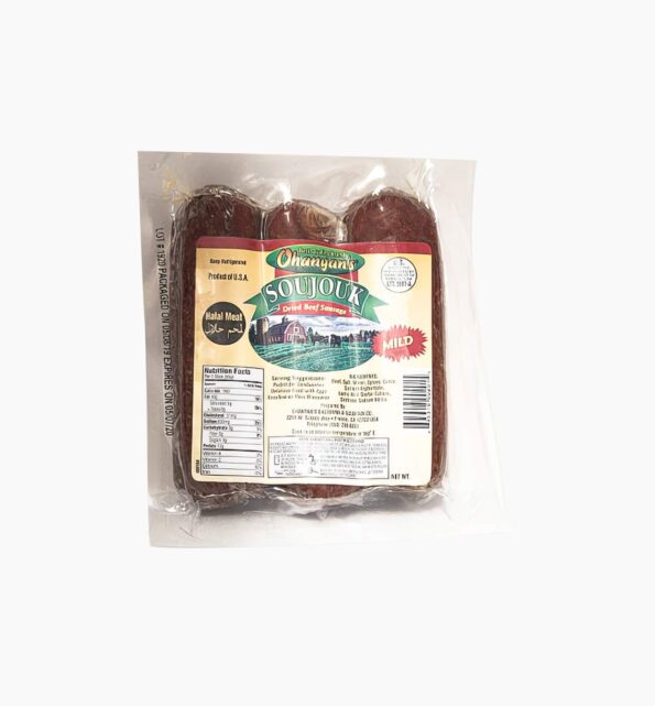 Ohanyans Dried Beef Sausage Mild