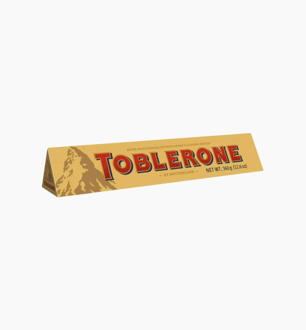 Toblerone Swiss Milk Chocolate With Honey And Almond Nougat