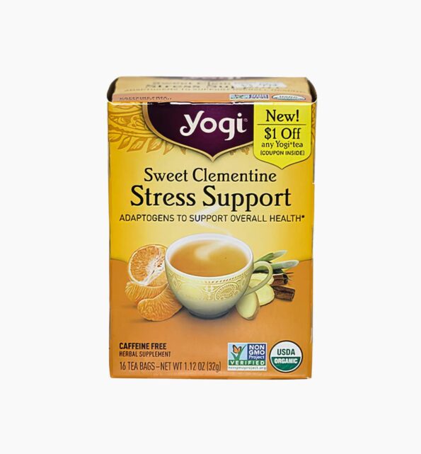 Yogi Sweet Clementine Stress Support Tea