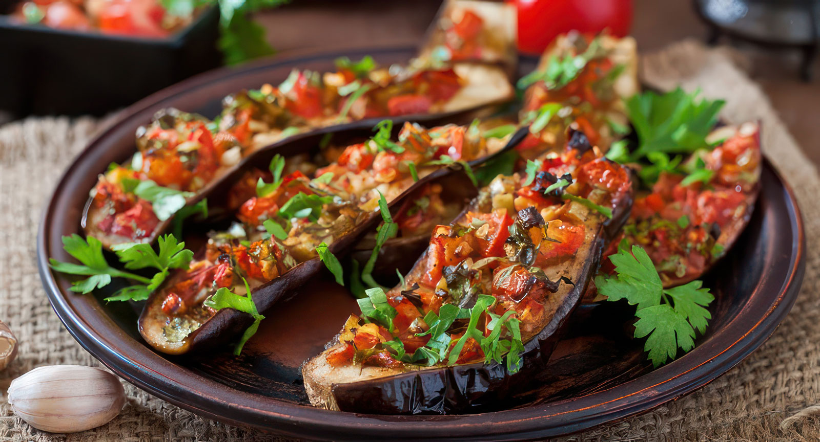 Eggplant with spices