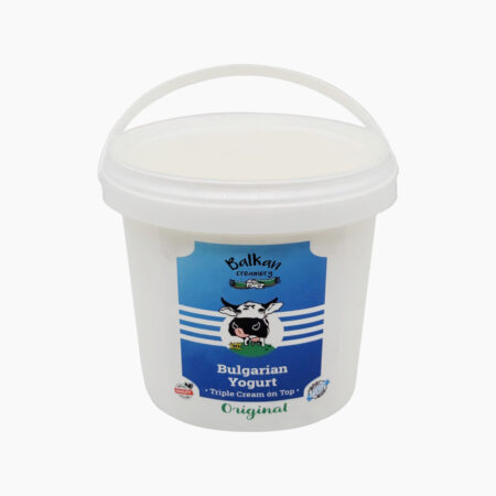 Cow`s yogurt balkan creamery