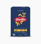 Barilla Classic Elbows pasta box 1 lb on white background