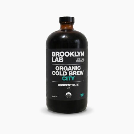 Brooklyn Lab Organic Cold Brew Concentrate 32 fl oz on white background