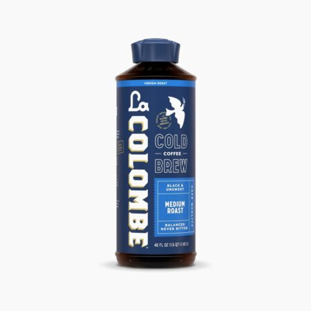 La Colombe Cold Brew Medium Roast 9 fl oz slim can on white background